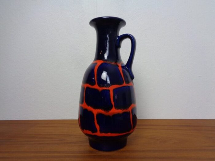 pop art ceramic vase from jasba 1970s 1