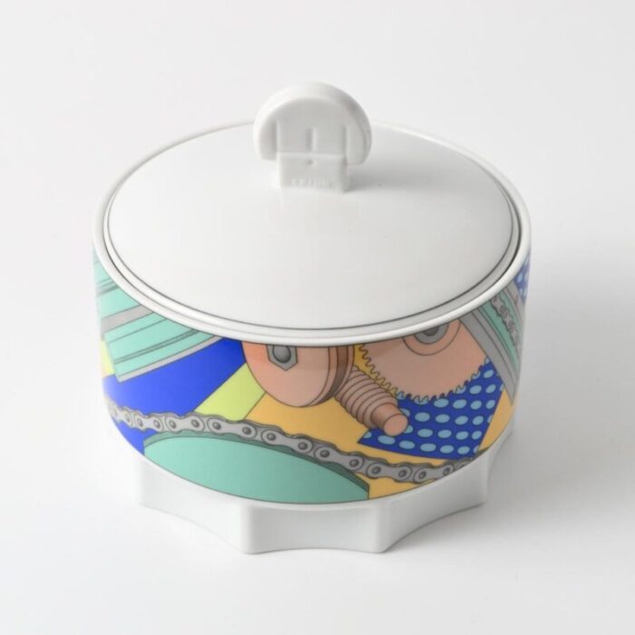 postmodern porcelain box from seltmann weiden 1980s 5