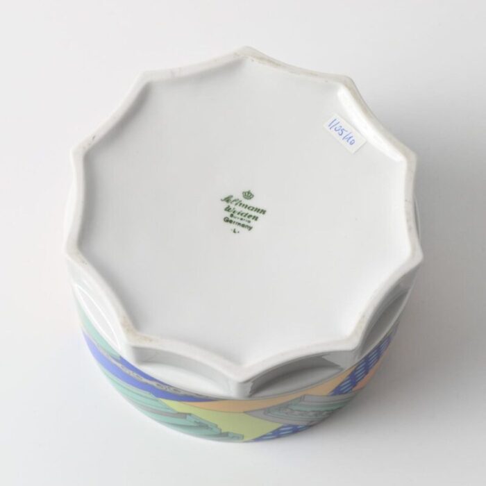 postmodern porcelain box from seltmann weiden 1980s 7