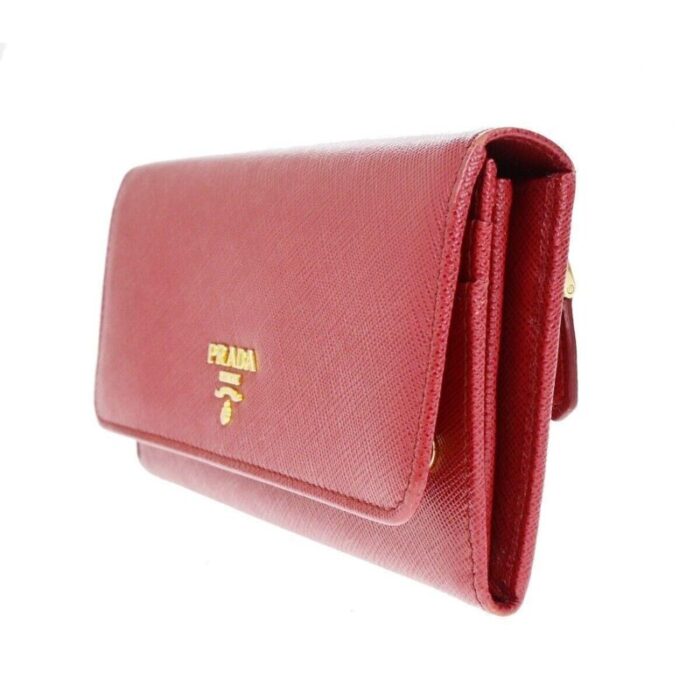 prada saffiano wallet 7437