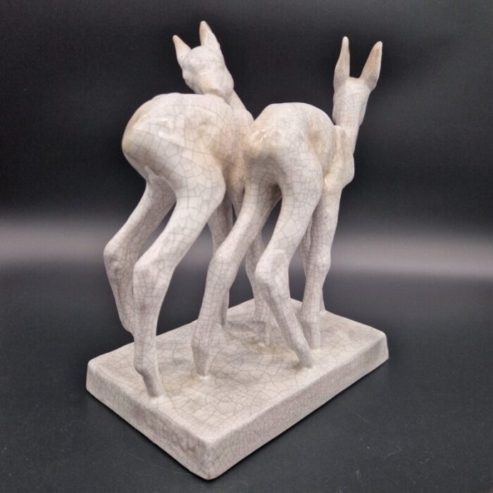 rehe figurine from else bach ceramic 1937 4