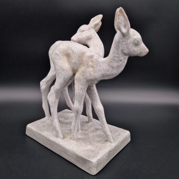 rehe figurine from else bach ceramic 1937 5