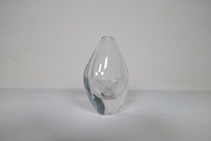 scandinavian modern glass vases by erika lagerbielke for orrefors 1990s set of 2 11