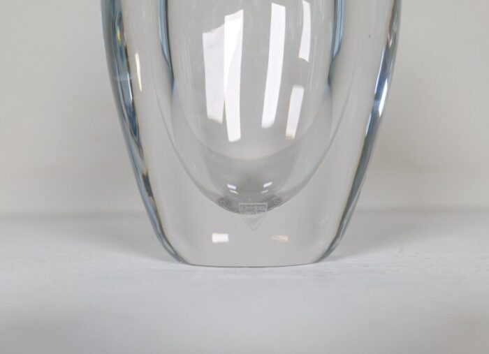 scandinavian modern glass vases by erika lagerbielke for orrefors 1990s set of 2 7