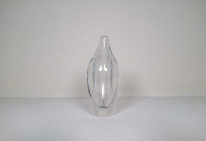 scandinavian modern glass vases by erika lagerbielke for orrefors 1990s set of 2 9