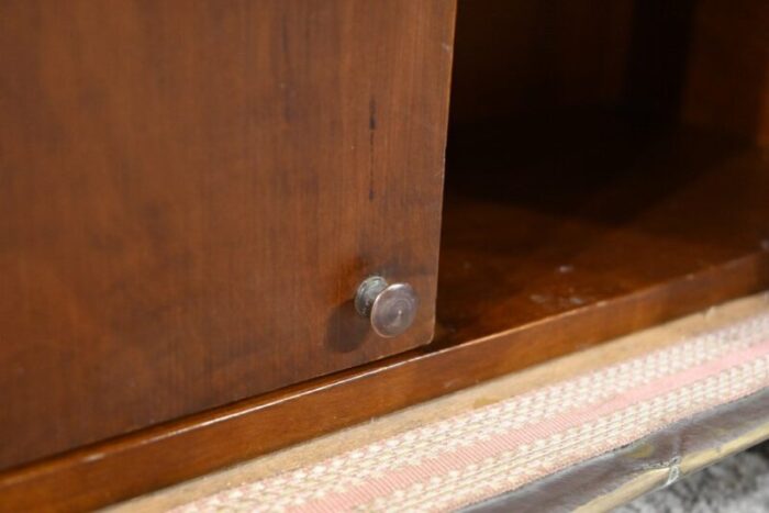 secretary trunk in mahogany interior 1900s 25