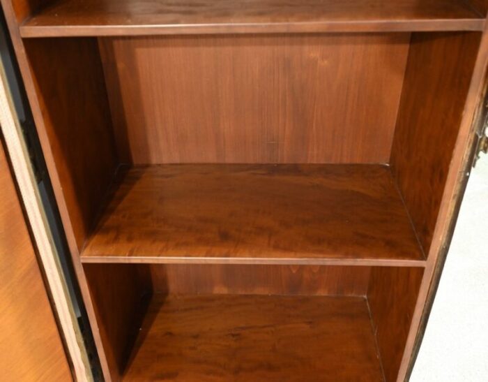 secretary trunk in mahogany interior 1900s 27