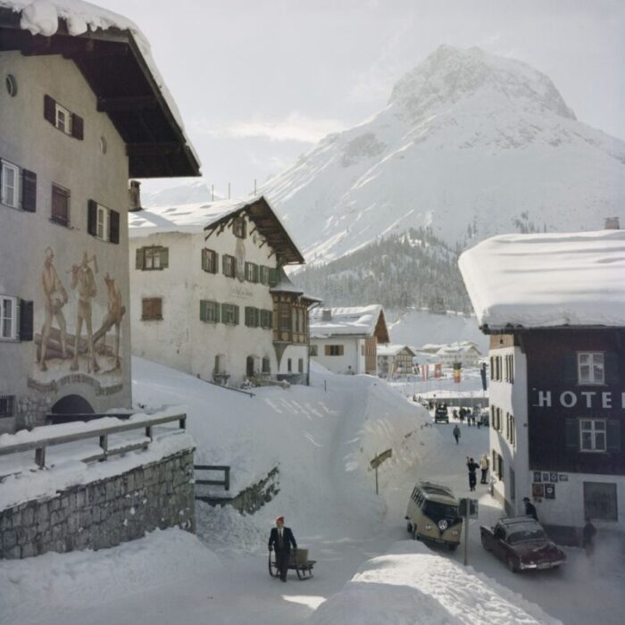 slim aarons hotel krone in lech estate stamped c type digital print 2994