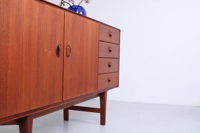 small teak sideboard by fristho 1950s 0905