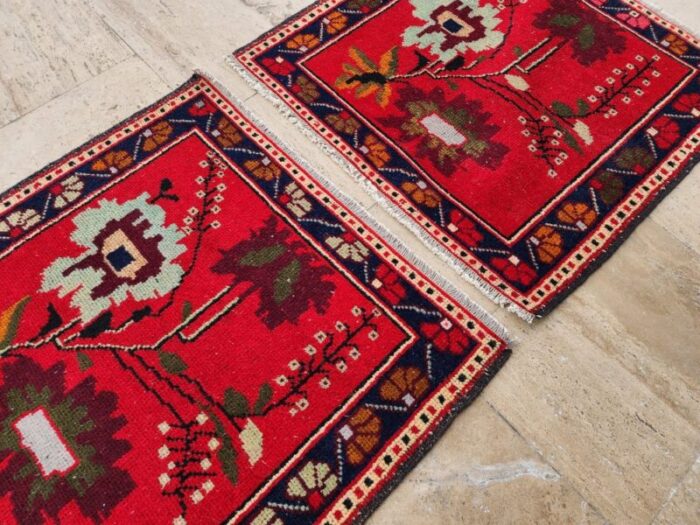 small turkish floral rugs set of 2 3