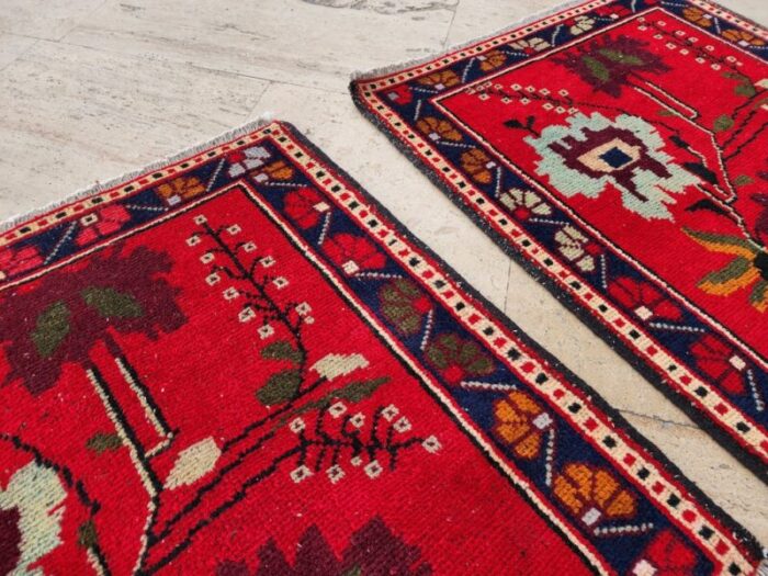 small turkish floral rugs set of 2 5