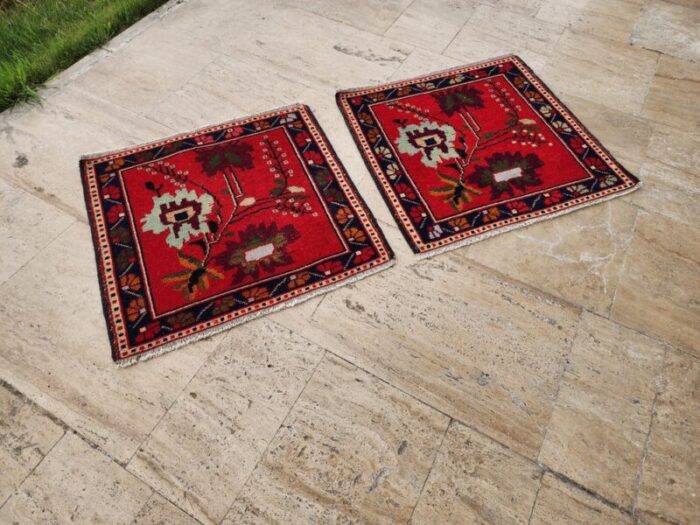 small turkish floral rugs set of 2 6