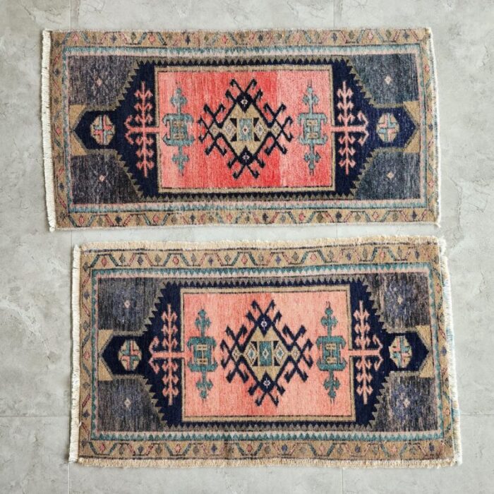 small turkish yastik rugs set of 2 3