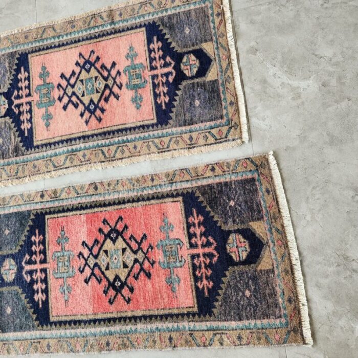 small turkish yastik rugs set of 2 5