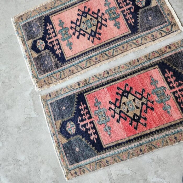 small turkish yastik rugs set of 2 6