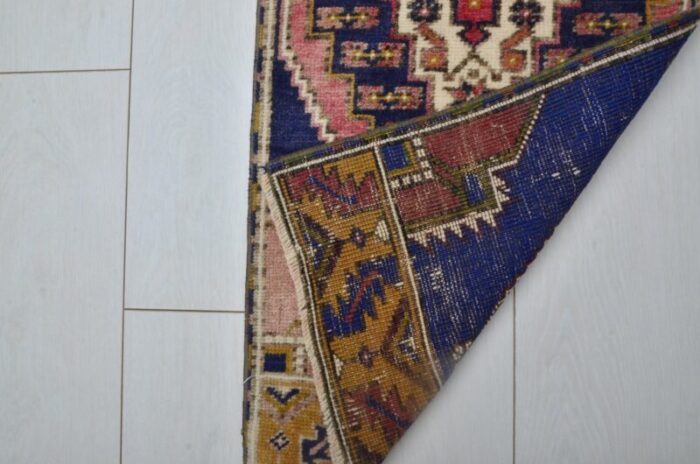 small vintage rug 1960s 3 6