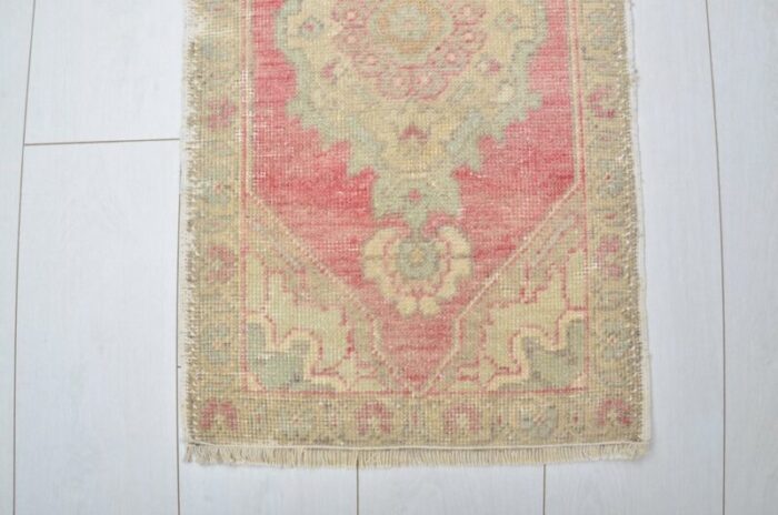 small vintage rug 1960s 4 2