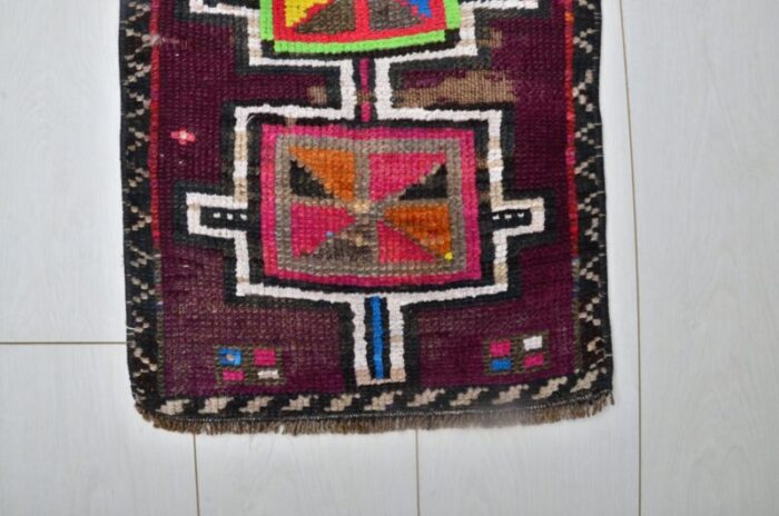 small vintage rug 1960s 4 3