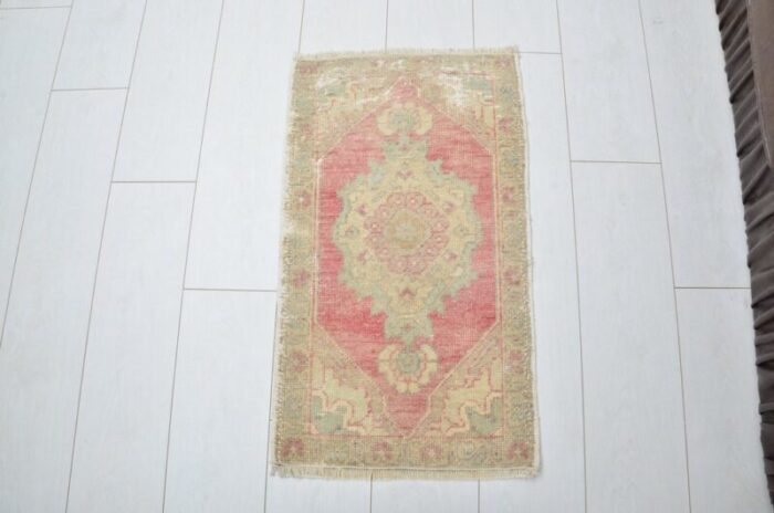 small vintage rug 1960s 5 1