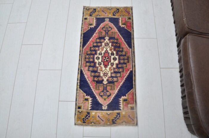 small vintage rug 1960s 5 4