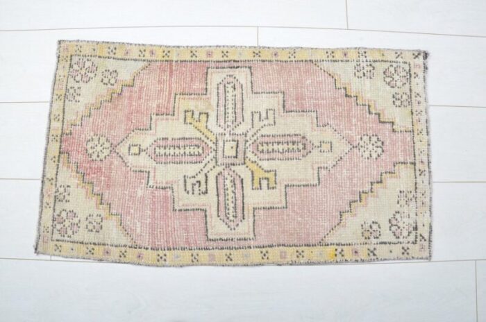 small vintage traditional rug 1960 5