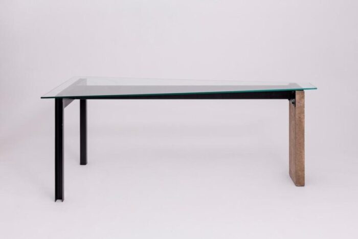 steel and concrete coffee table by jonas bohlin for kallemo 1980s 5068