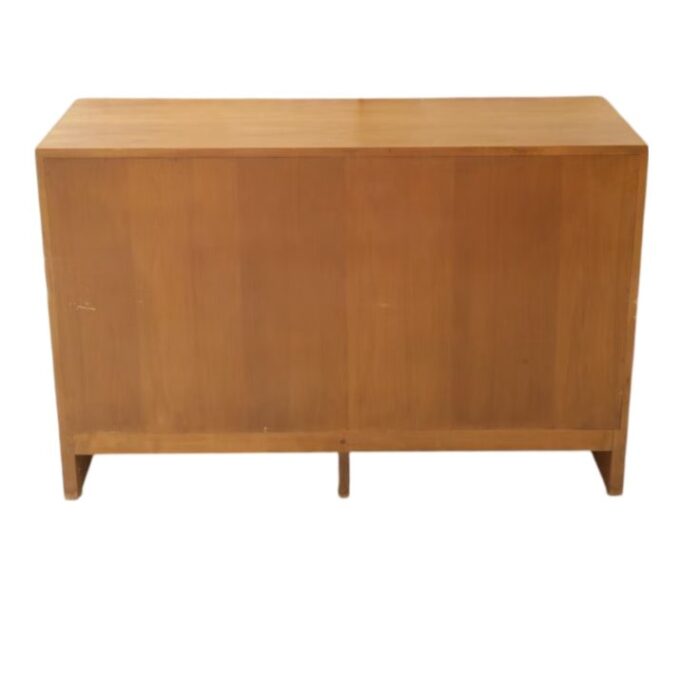 t h robsjohn gibbings two door walnut midcentury credenza 7969