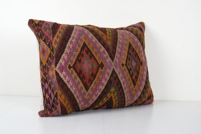 turkish brown kilim cushion cover 2010s 2