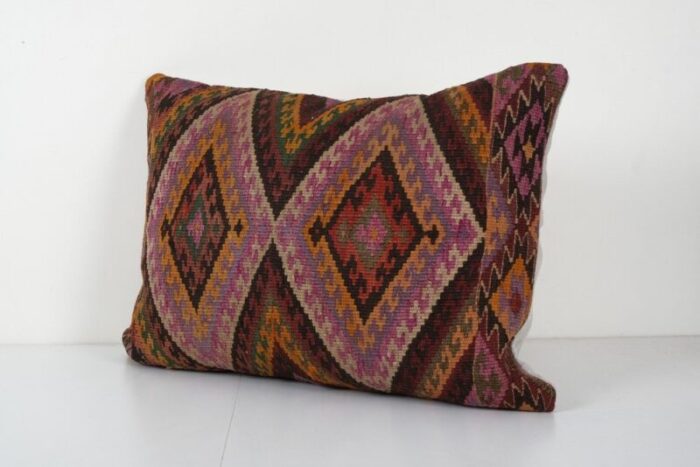 turkish brown kilim cushion cover 2010s 3