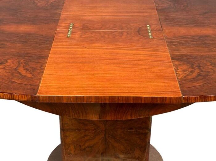 vintage art deco dining table 1930s 9331