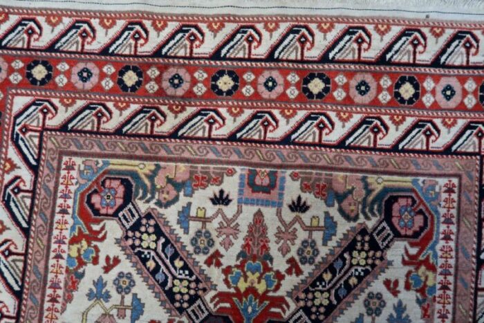 vintage caucasian handmade zeyhur rug 1950s 10