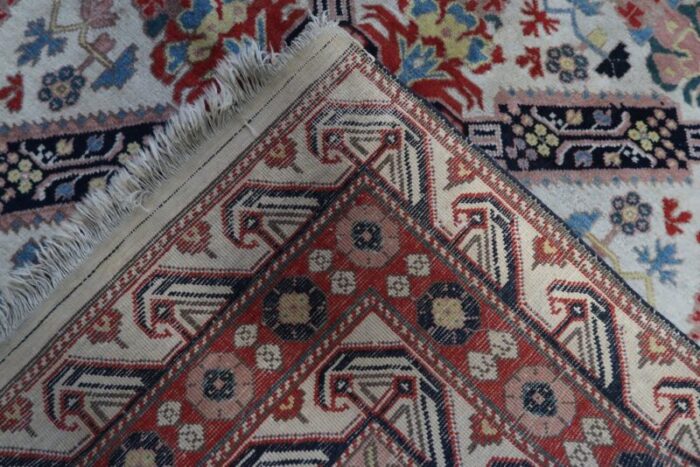 vintage caucasian handmade zeyhur rug 1950s 4