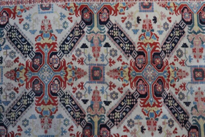 vintage caucasian handmade zeyhur rug 1950s 7