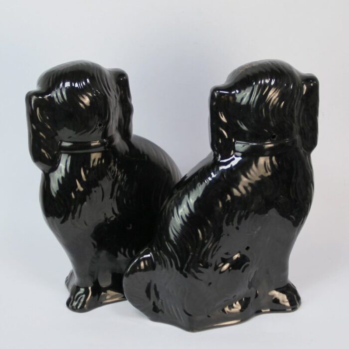 vintage dog couple set of 2 5