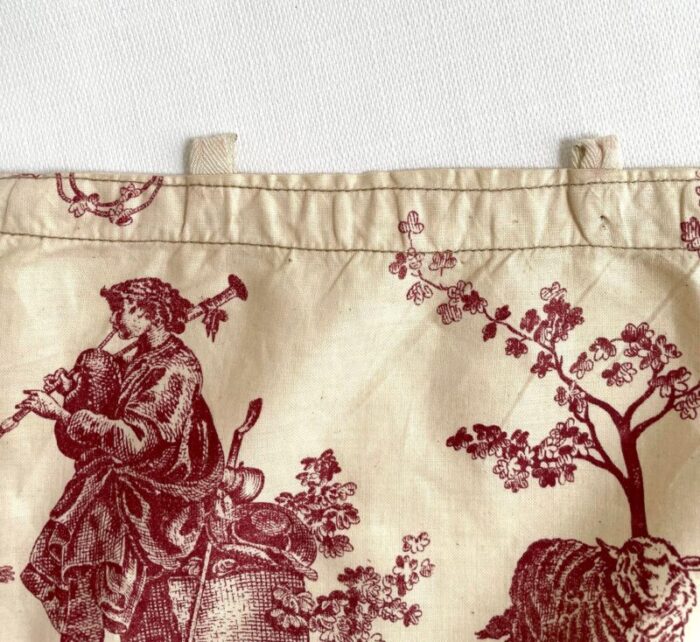 vintage french toile curtains set of 2 7664