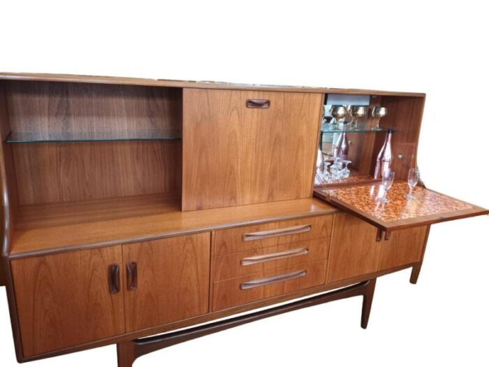 vintage fresco sideboard in teak by victor wilkins for g plan 1960s 9272