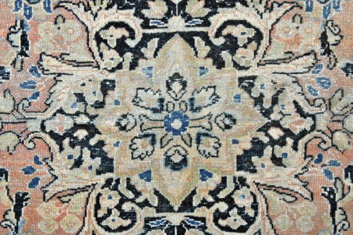 vintage handmade wool rug 1020