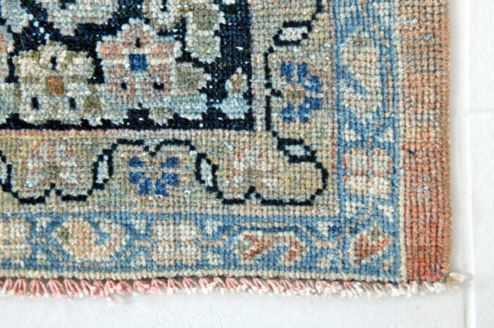 vintage handmade wool rug 2000