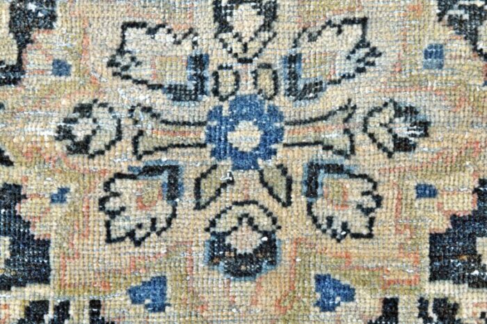 vintage handmade wool rug 2265