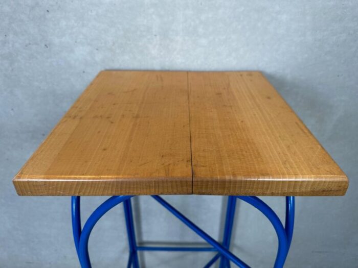 vintage industrial stool in metal 4567