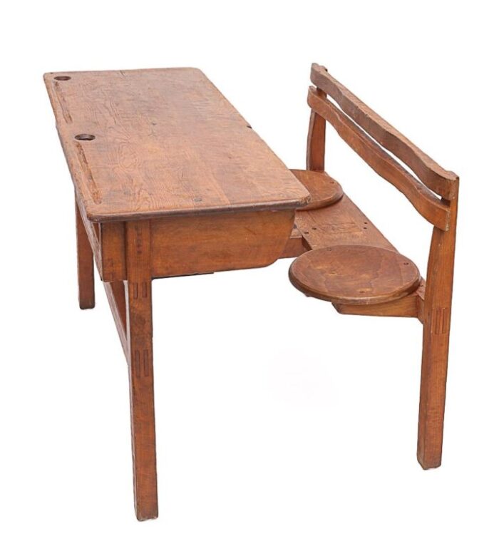 vintage school desk 1950s 9295