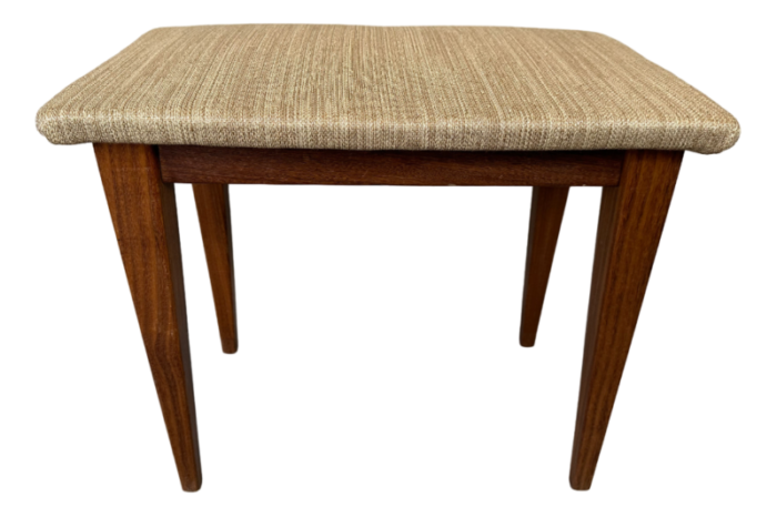 vintage stool in teak 9766