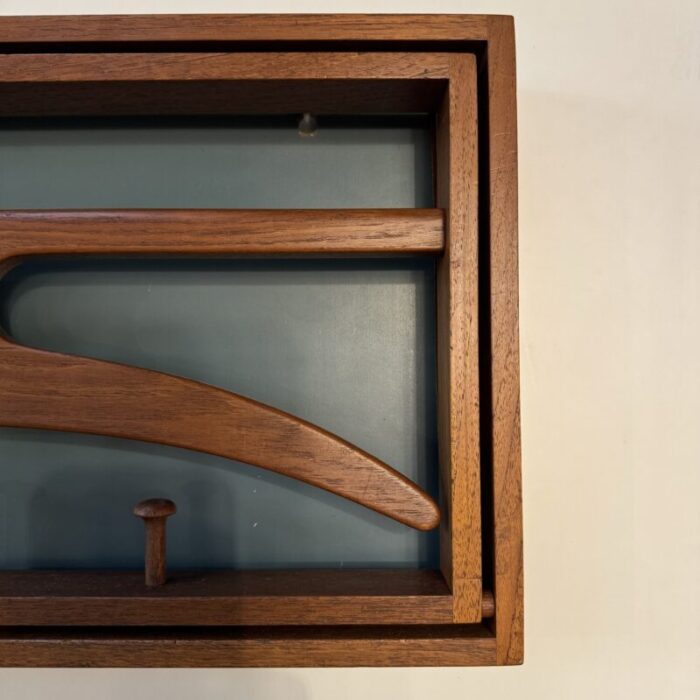 wall mounted valet by adam hoff and poul stergaard 1960s 9321