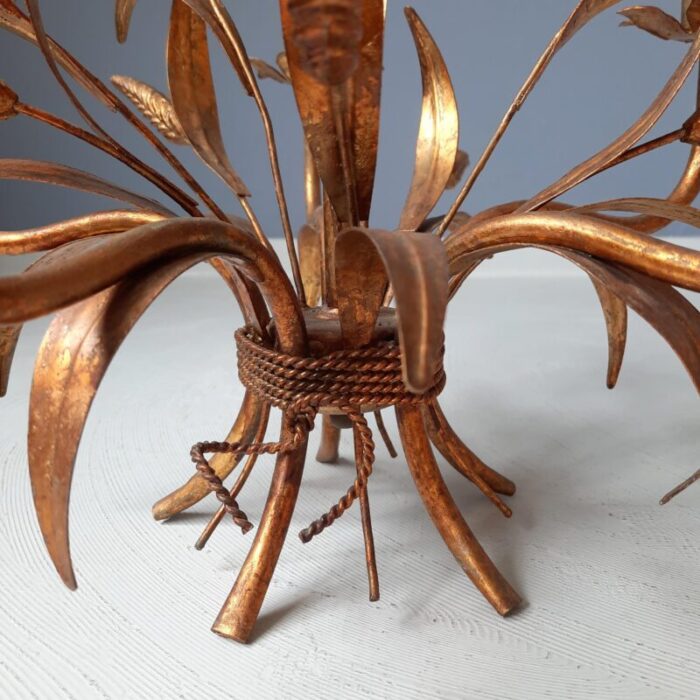 wheat sheaf chandelier 1960s 0647