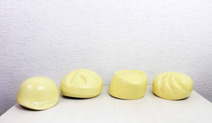 wooden hat molds 1930s set of 4 1