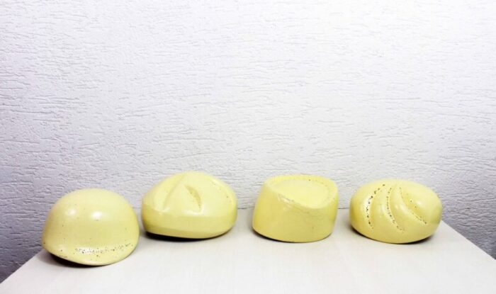 wooden hat molds 1930s set of 4 6