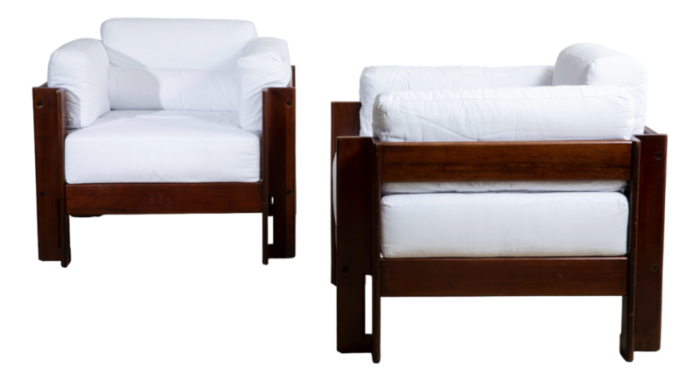 zelda armchairs by sergio asti for poltronova 1962 set of 2 3011